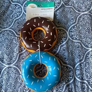 Zippy Paws Latex Donutz Durable Dog Toy Flexible Latex Safe & Fun Dog Toy NWT